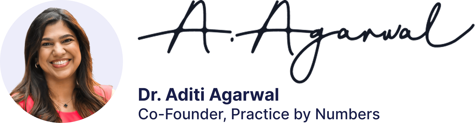 Dr Aditi Signature